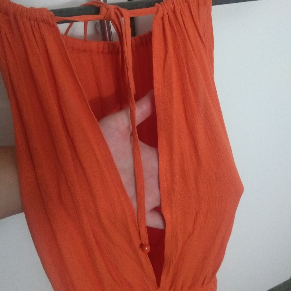❤️LAST ONE❤️🌿MANDARIN JUMPSUIT🌿 - Picture 7 of 8
